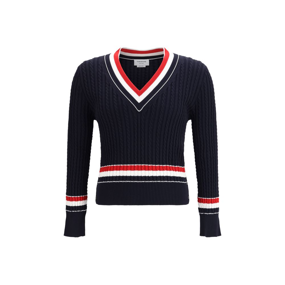Thom Browne Blue Cotton Sweatshirt | Regal Royce