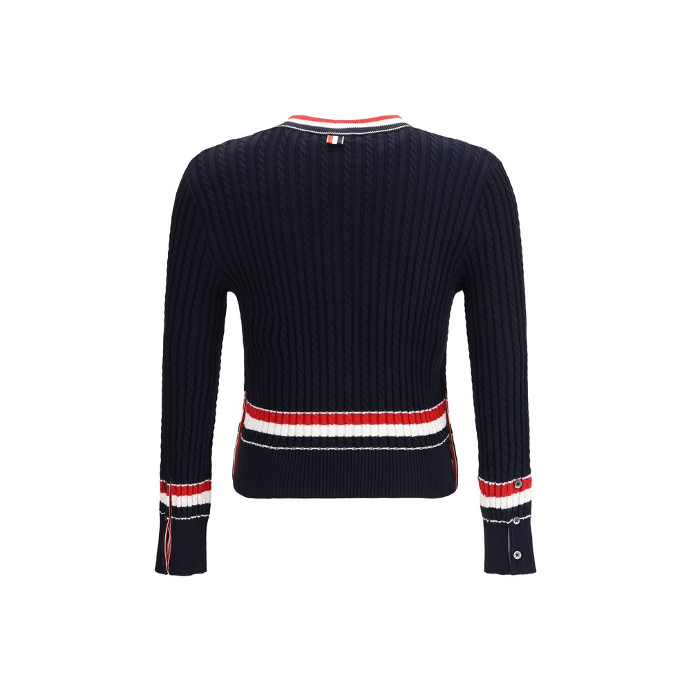 Thom Browne Blue Cotton Sweatshirt | Regal Royce