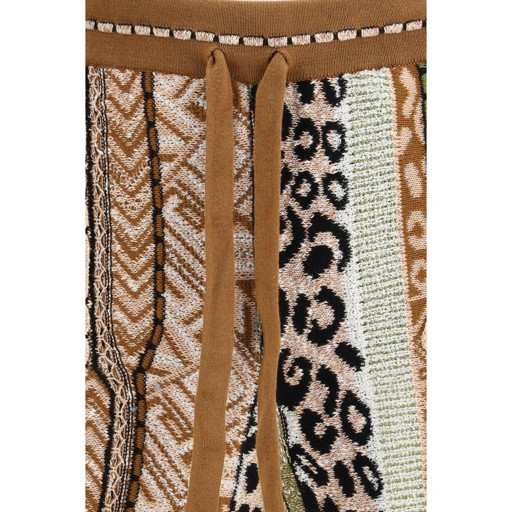 Laneus Multicolor Cotton Bermuda Shorts | Regal Royce