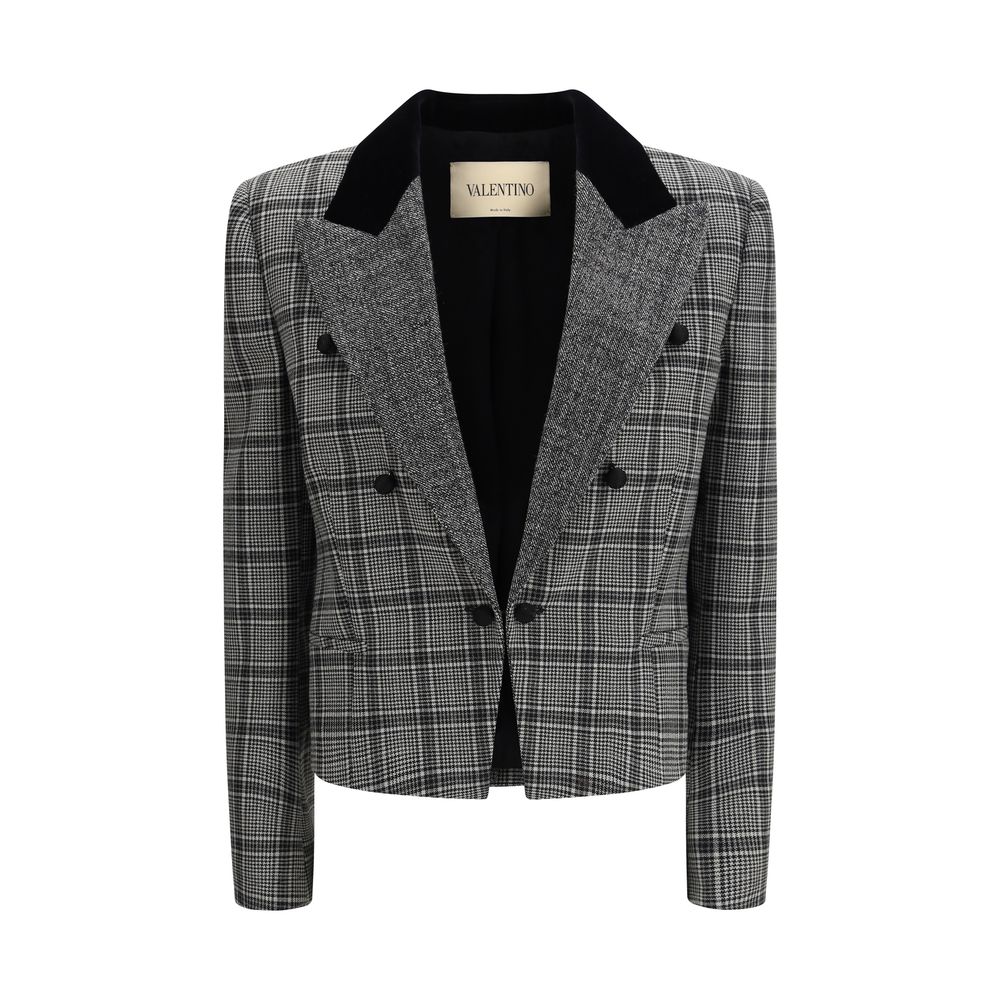 Valentino Gray Fleece Wool Coat | Regal Royce