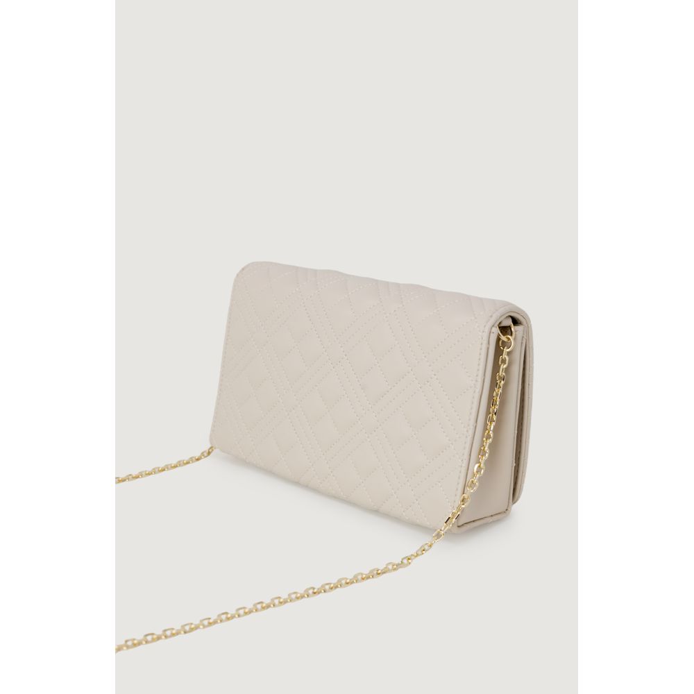 Love Moschino Beige Polyethylene Handbag | Regal Royce