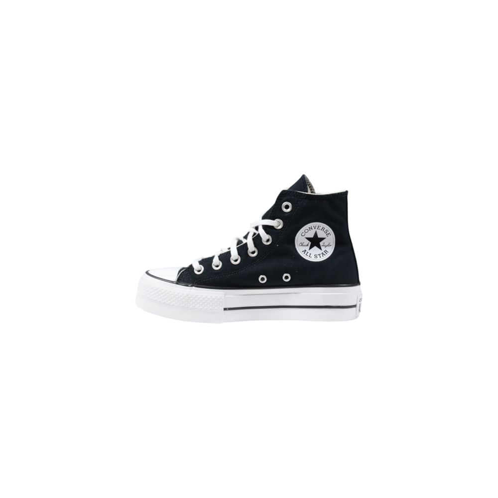 Converse Black Polyester High Top Sneakers | Regal Royce