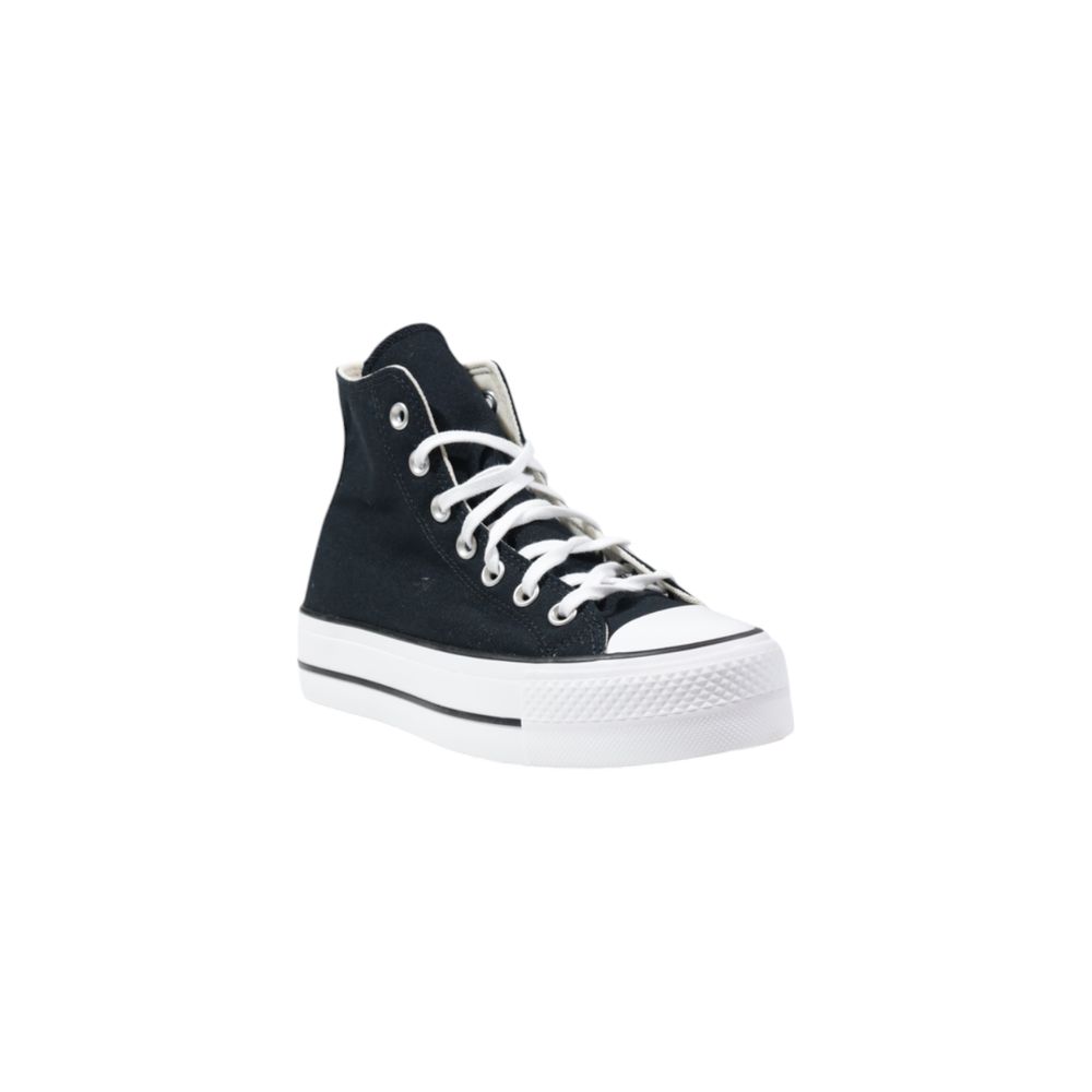 Converse Black Polyester High Top Sneakers | Regal Royce