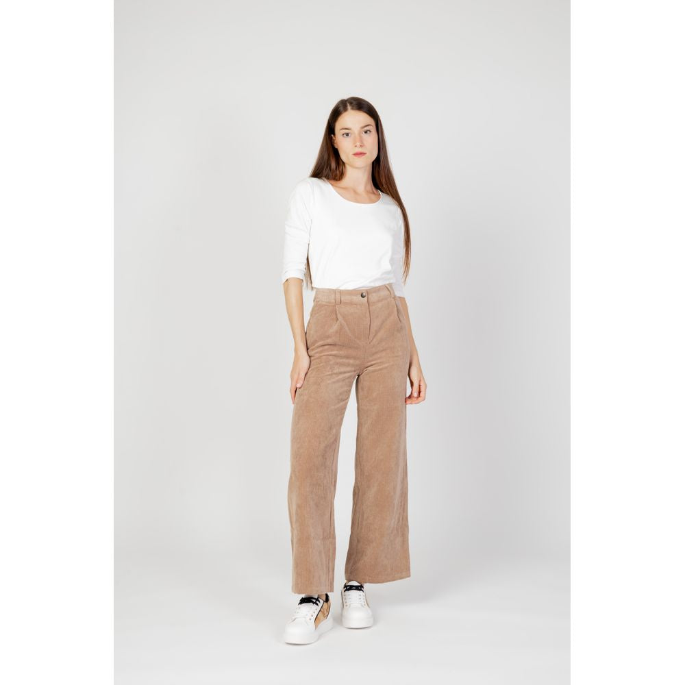 Street One Cream Cotton Long Sleeve T-Shirt | Regal Royce