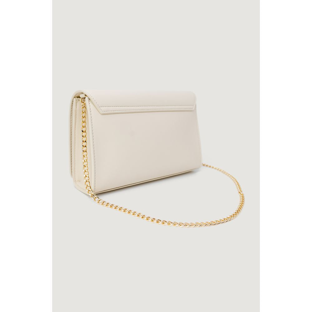 Love Moschino Beige Polyethylene Handbag | Regal Royce