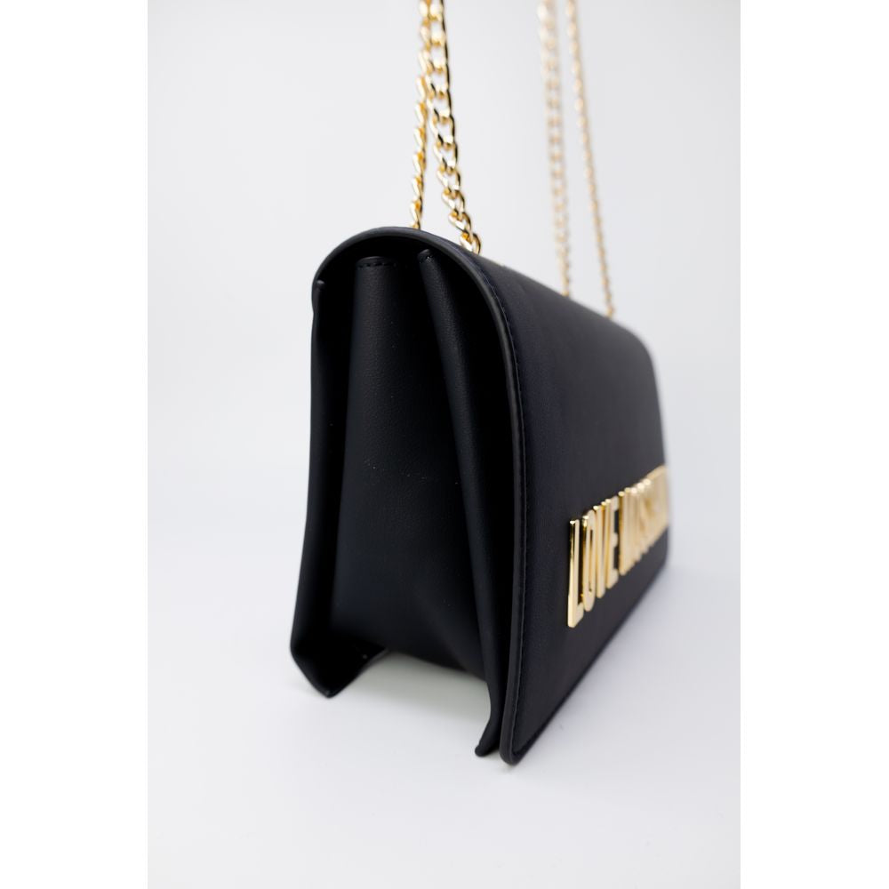 Love Moschino Black Polyethylene Handbag | Regal Royce