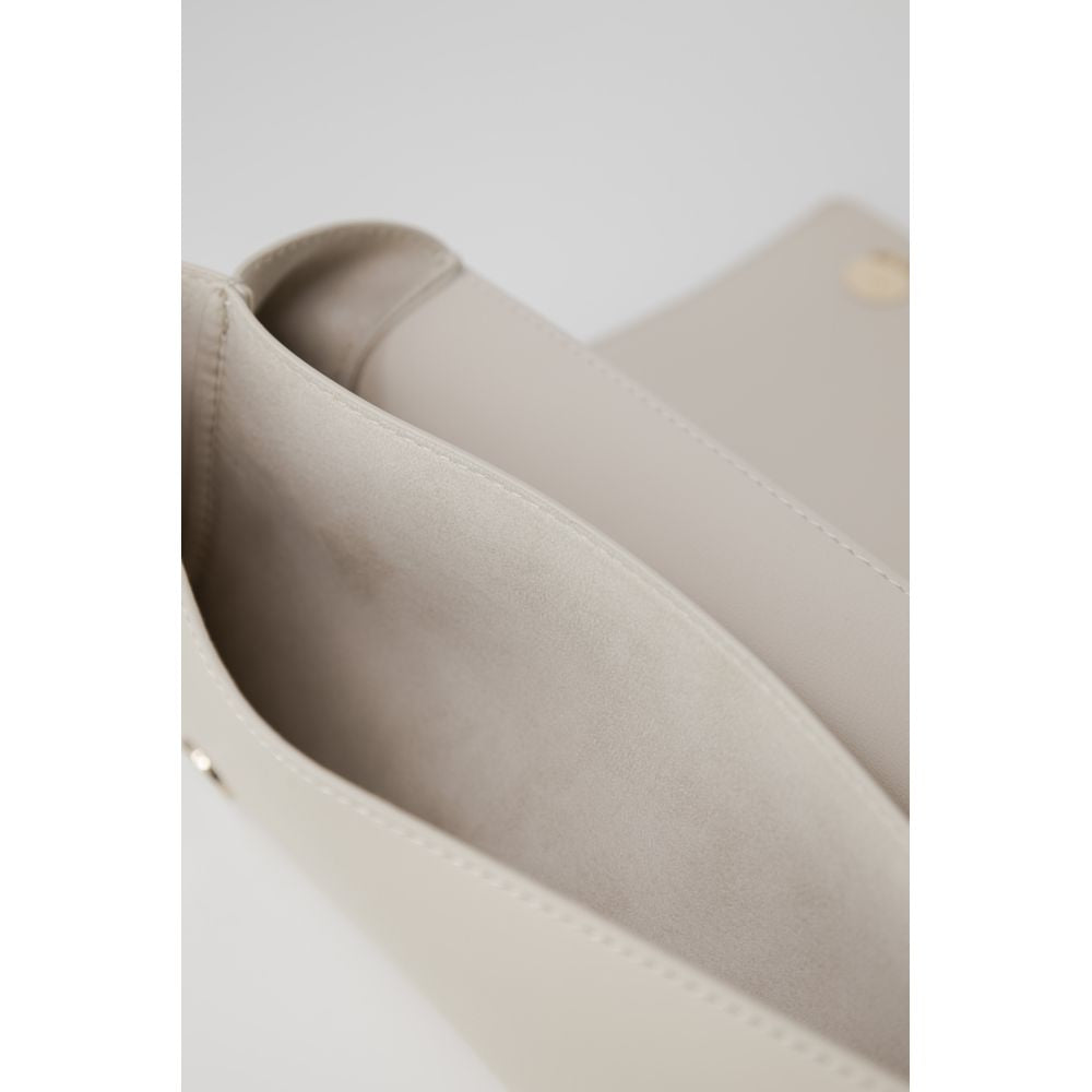 Love Moschino Beige Polyethylene Handbag | Regal Royce