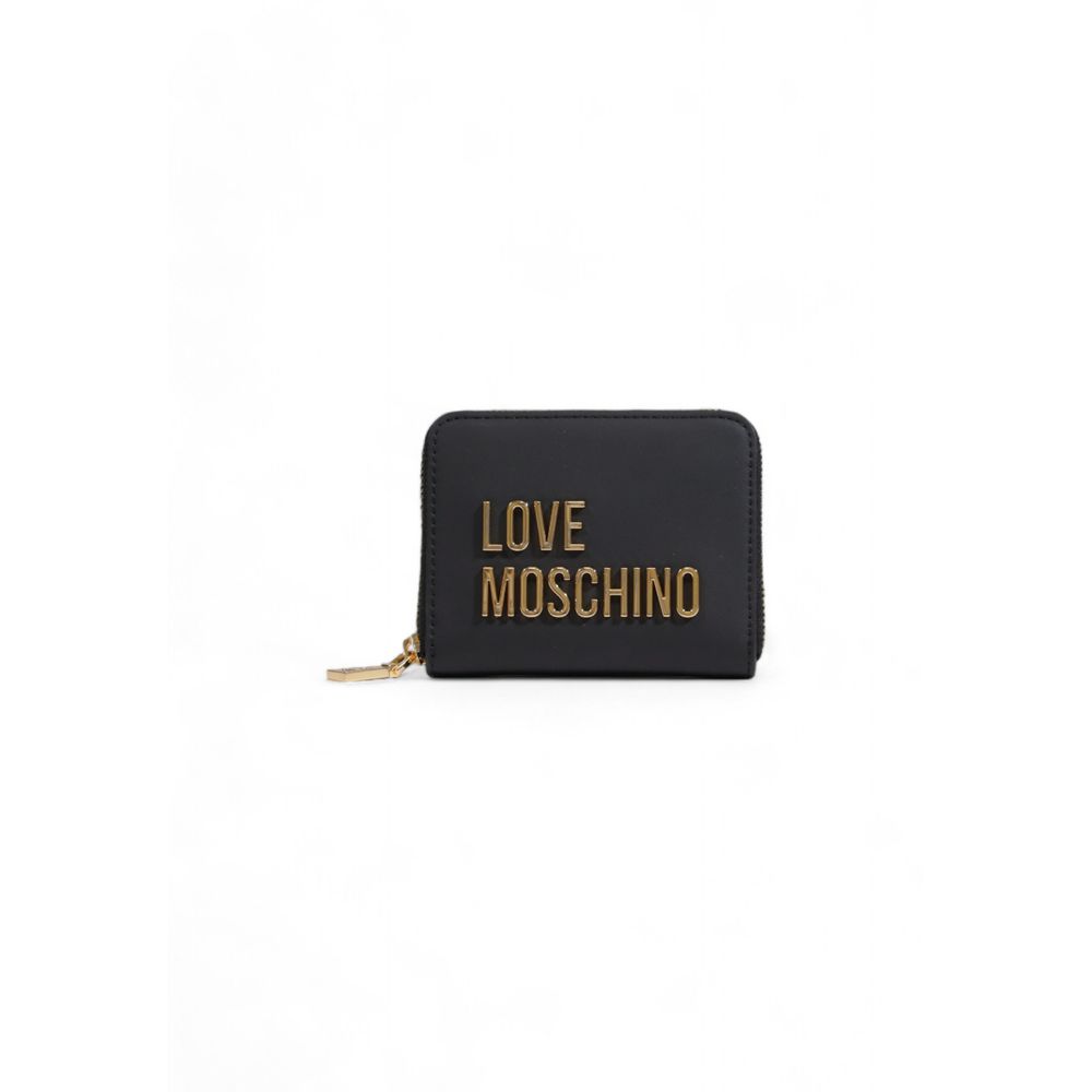 Love Moschino Black Polyethylene Wallet | Regal Royce