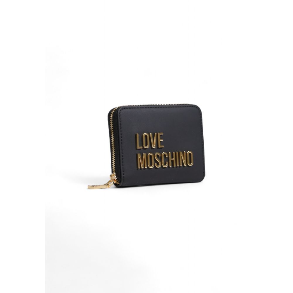 Love Moschino Black Polyethylene Wallet | Regal Royce