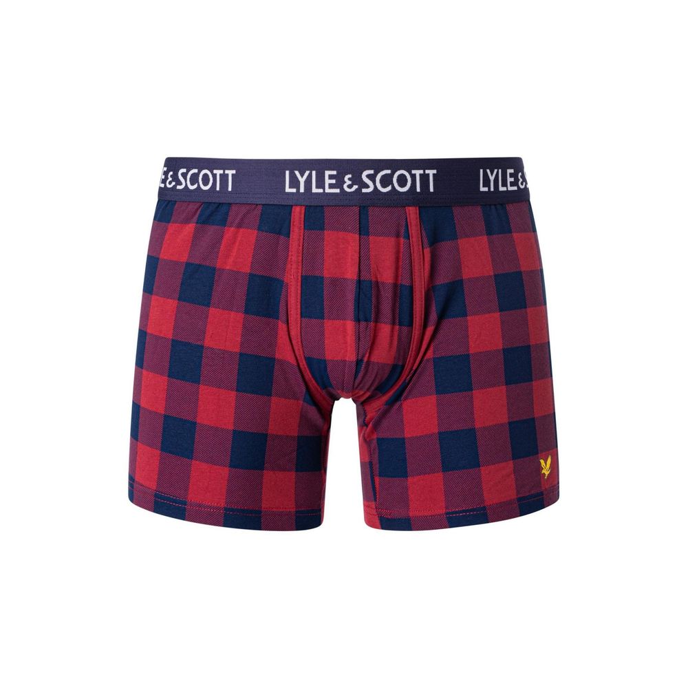 Lyle & Scott Bordeaux Cotton Boxers | Regal Royce