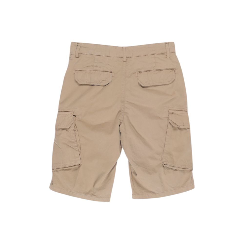 Lyle & Scott Beige Cotton Bermuda Shorts | Regal Royce