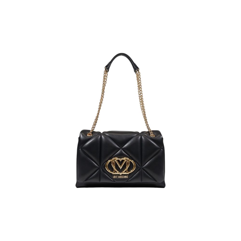 Love Moschino Black Polyethylene Handbag | Regal Royce
