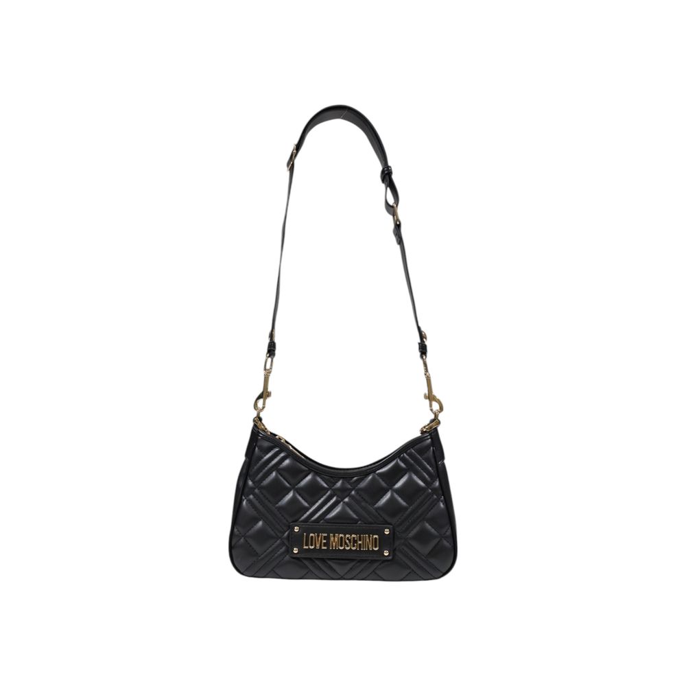 Love Moschino Black Polyethylene Handbag | Regal Royce