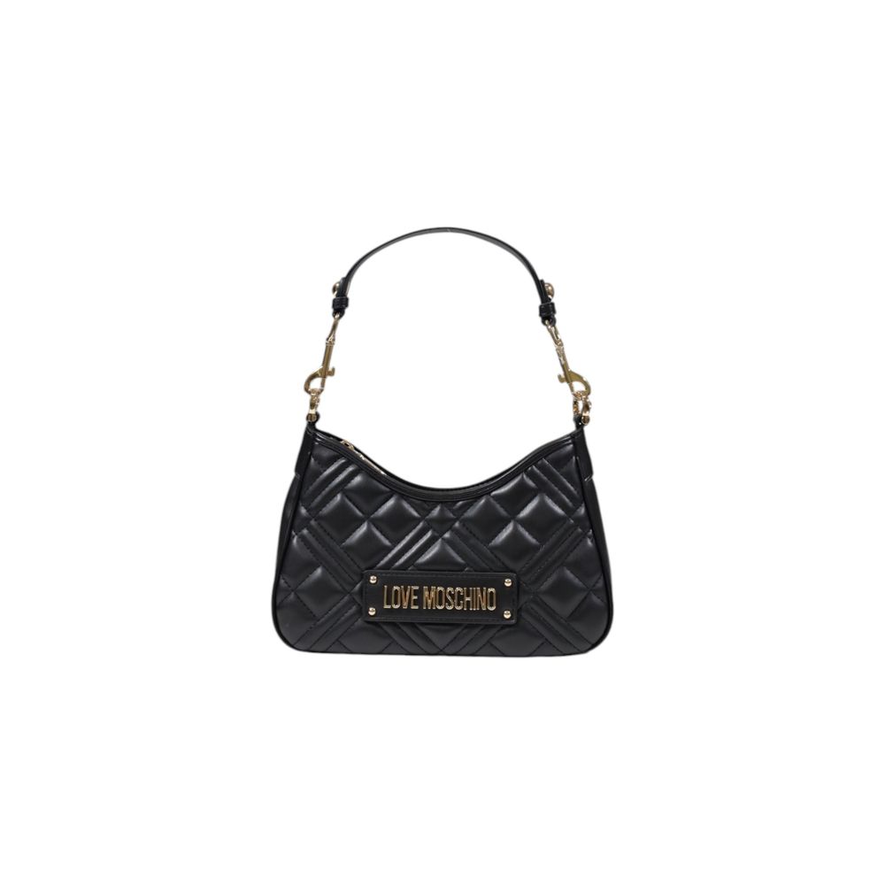 Love Moschino Black Polyethylene Handbag | Regal Royce