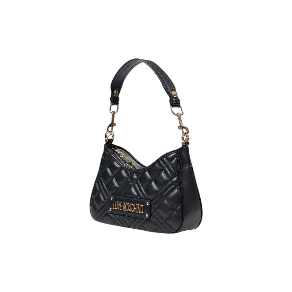 Love Moschino Black Polyethylene Handbag | Regal Royce