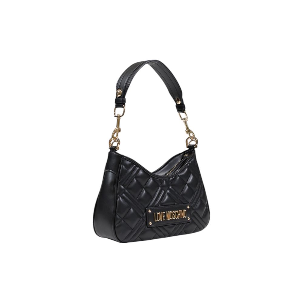 Love Moschino Black Polyethylene Handbag | Regal Royce