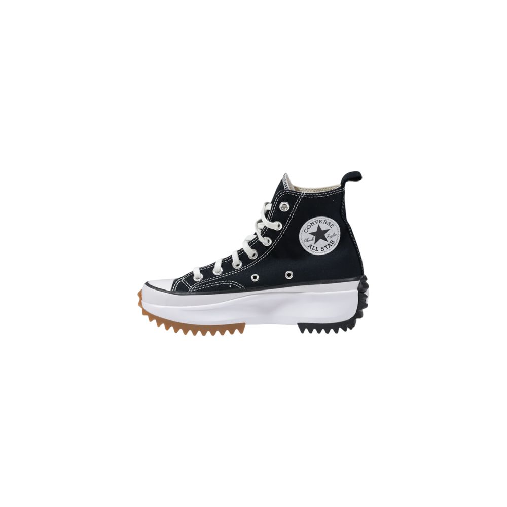 Converse Black And White Fabric Chunky Sneakers | Regal Royce