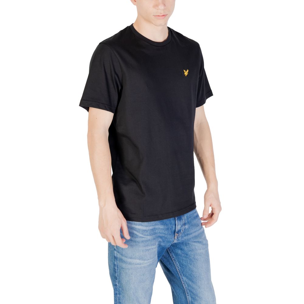 Lyle & Scott Black Cotton T-Shirt | Regal Royce