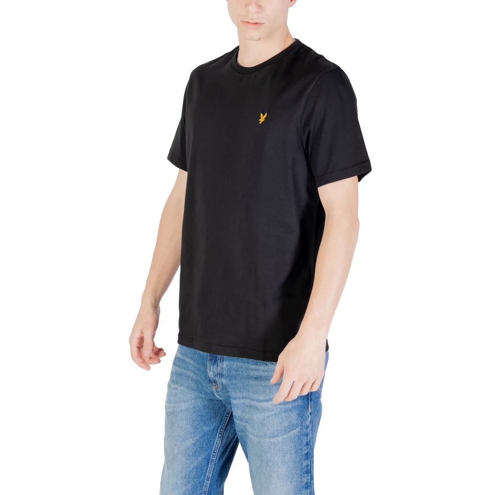 Lyle & Scott Black Cotton T-Shirt | Regal Royce