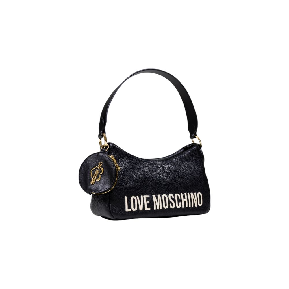 Love Moschino Black Polyethylene Handbag | Regal Royce
