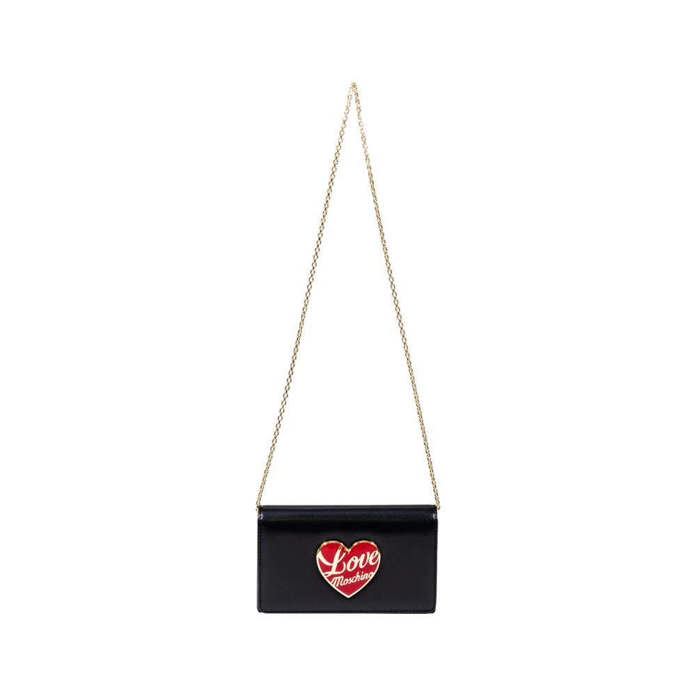 Love Moschino Black Polyethylene Handbag | Regal Royce