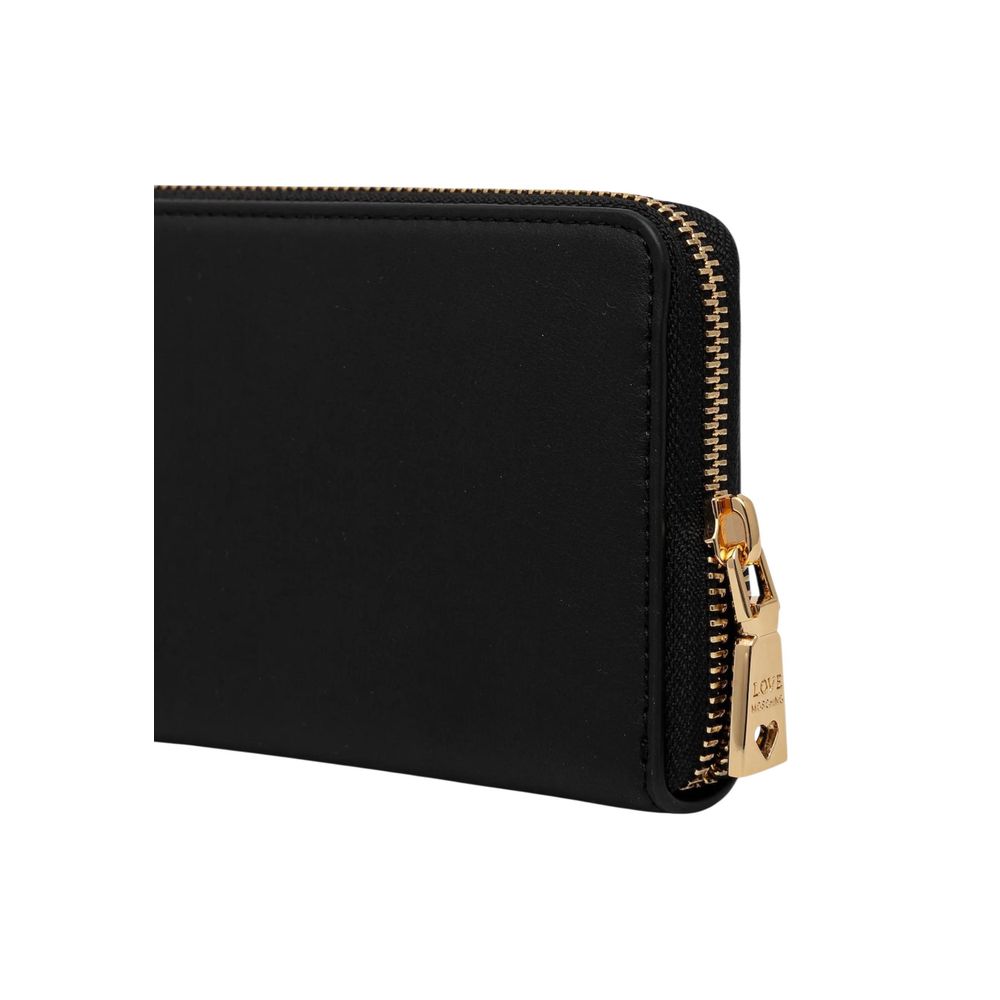 Love Moschino Black Polyethylene Wallet | Regal Royce
