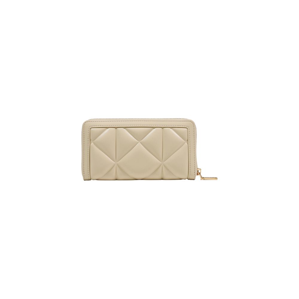 Love Moschino Cream Artificial Leather Wallet | Regal Royce