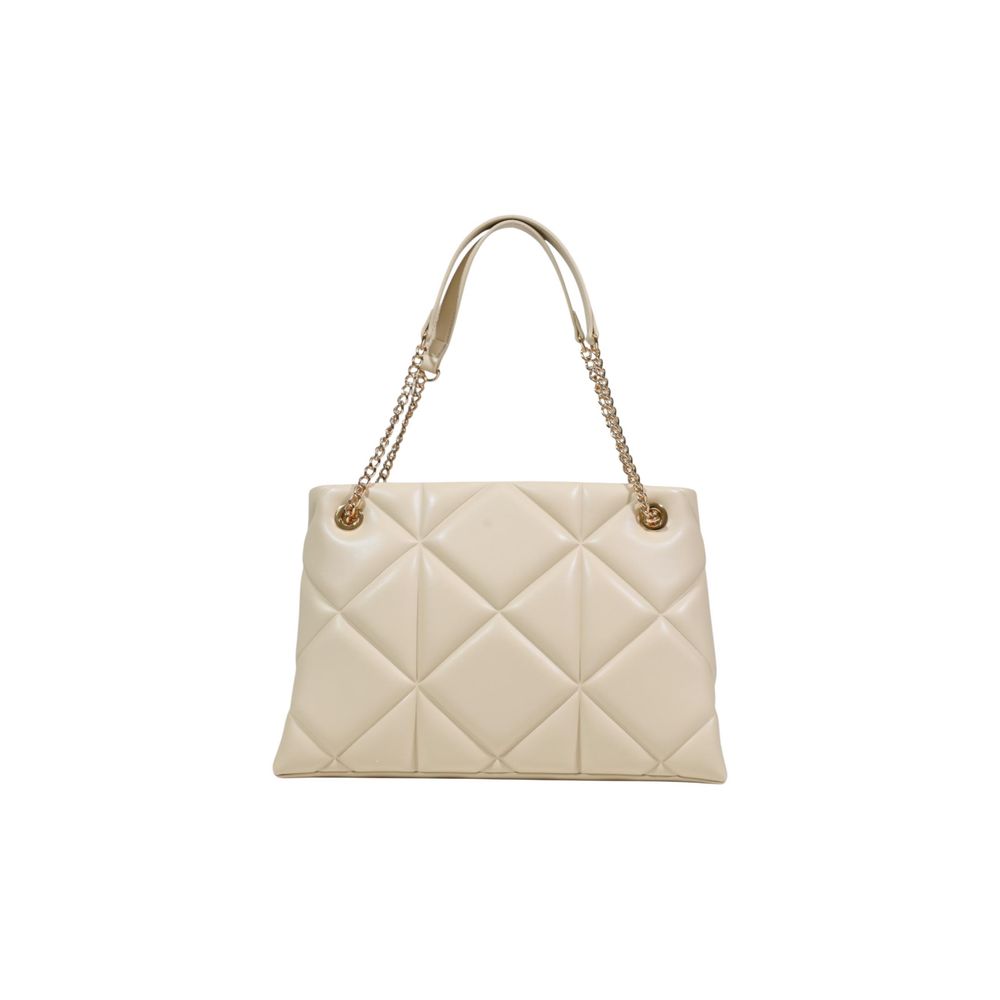 Love Moschino Beige Artificial Leather Handbag | Regal Royce