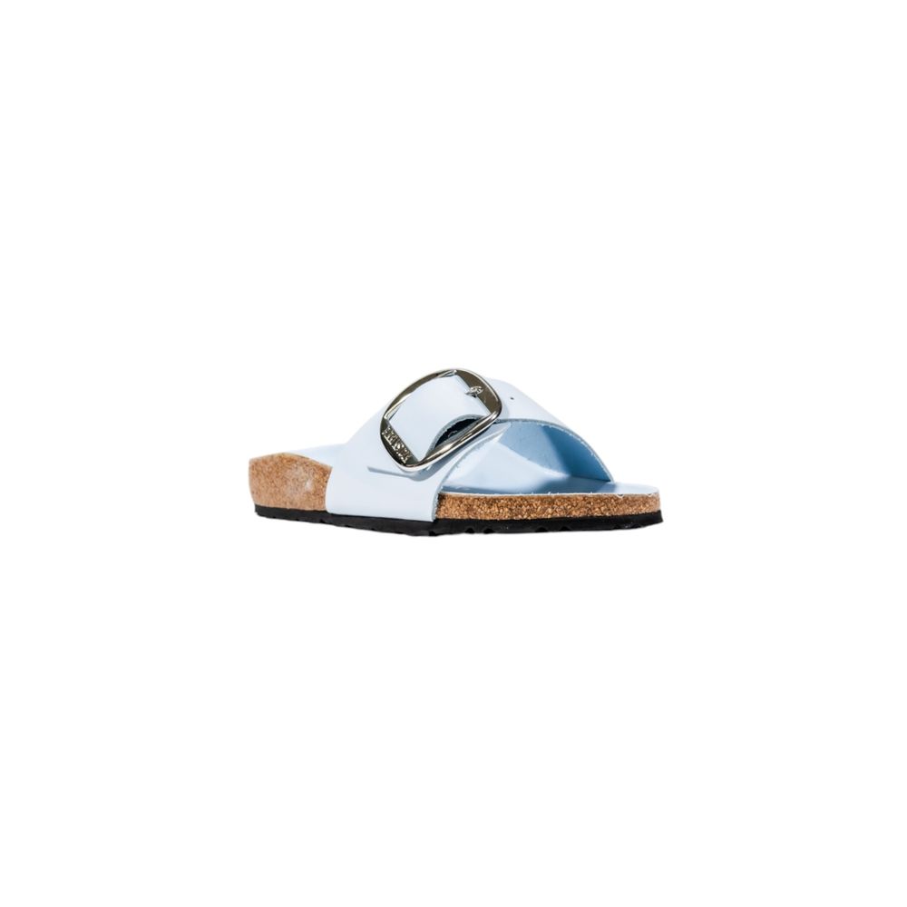 Birkenstock Blue Artificial Leather Flat Sandals | Regal Royce
