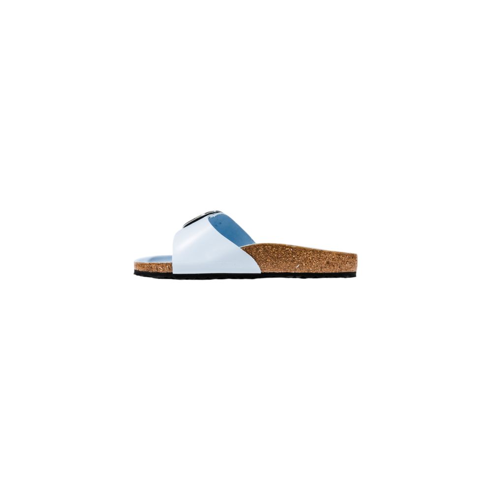Birkenstock Blue Artificial Leather Flat Sandals | Regal Royce