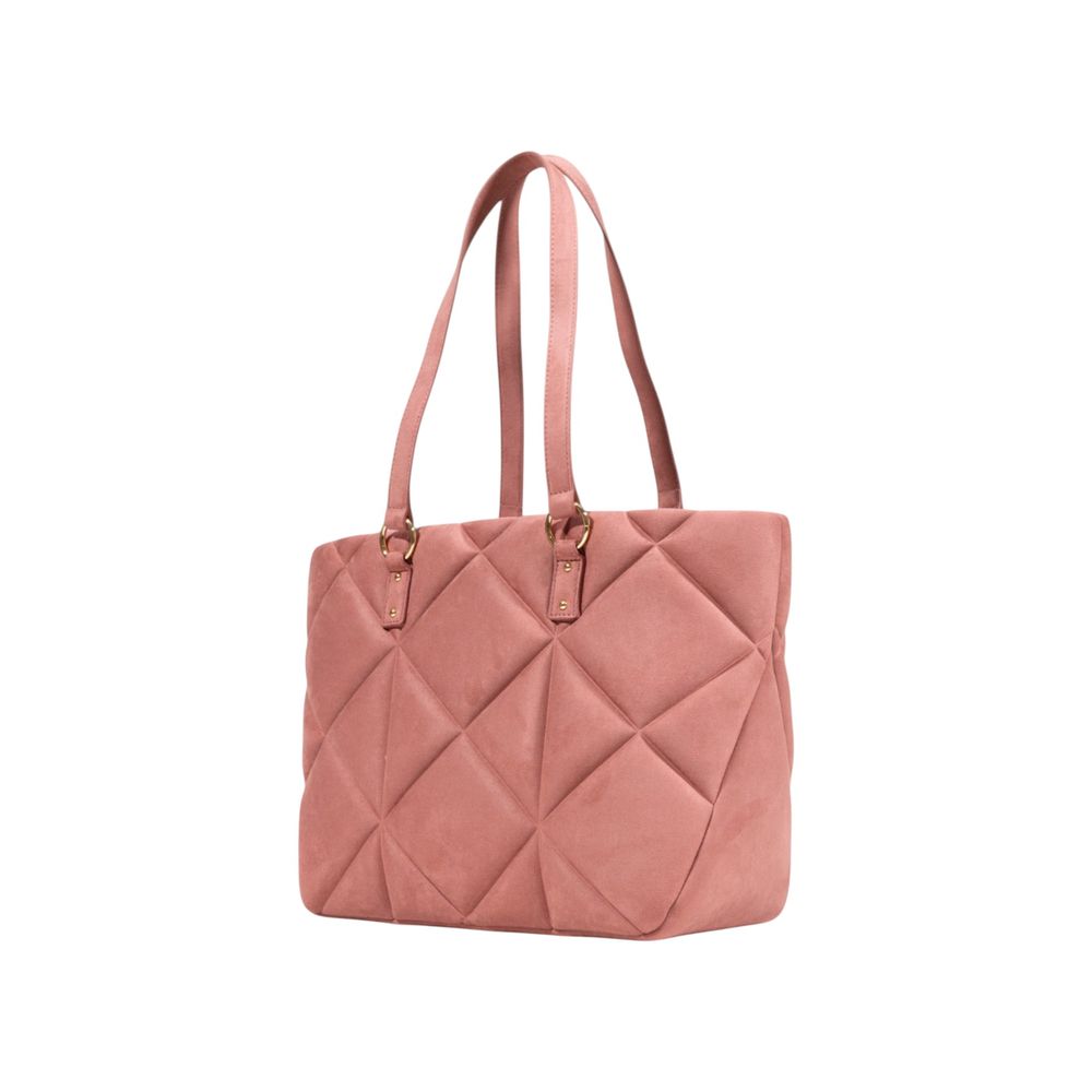 Love Moschino Pink Suede Leather Handbag | Regal Royce