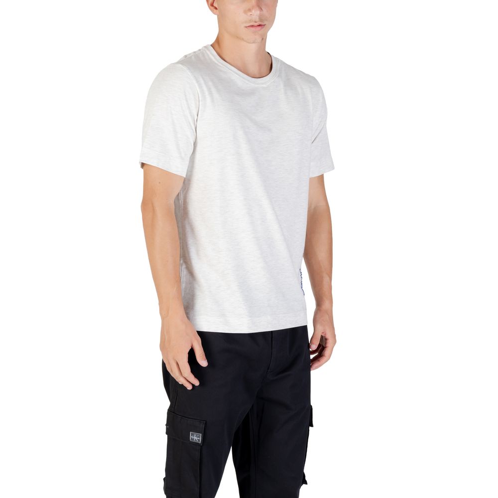 Calvin Klein Sport Gray Cotton T-Shirt | Regal Royce