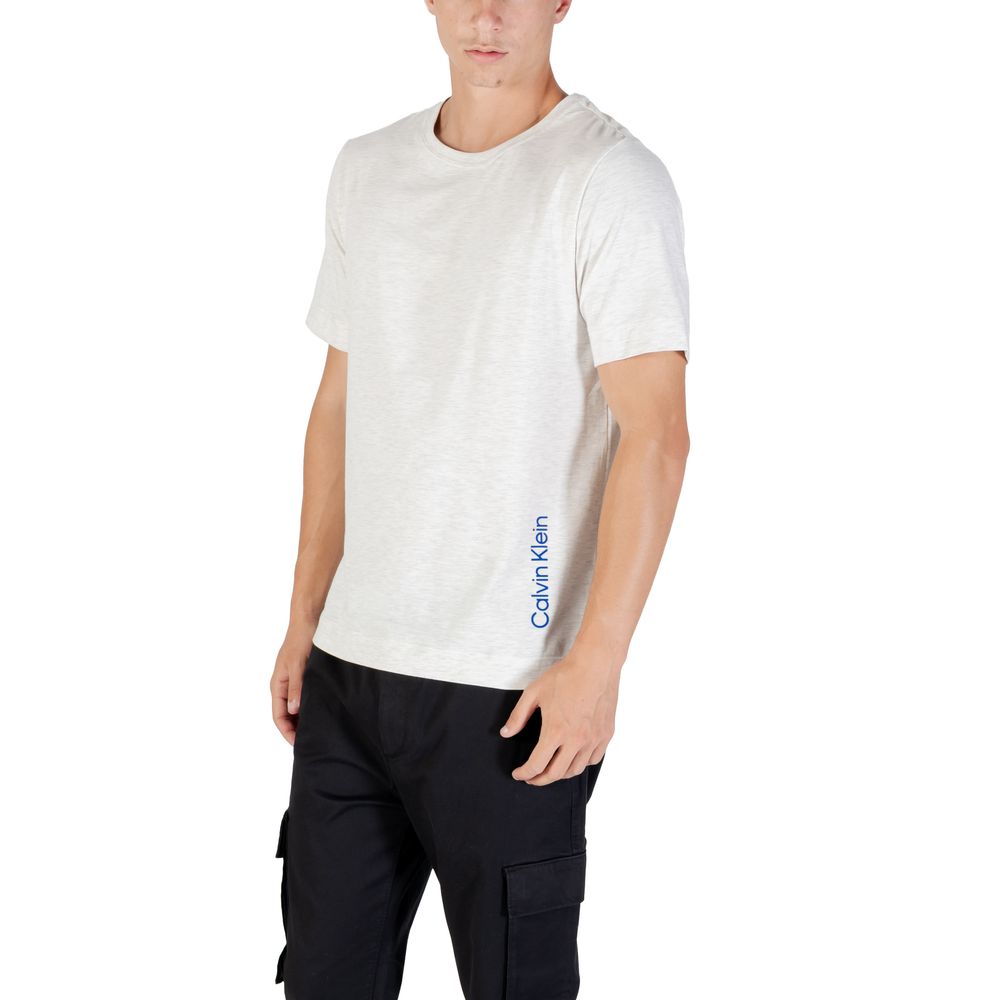 Calvin Klein Sport Gray Cotton T-Shirt | Regal Royce