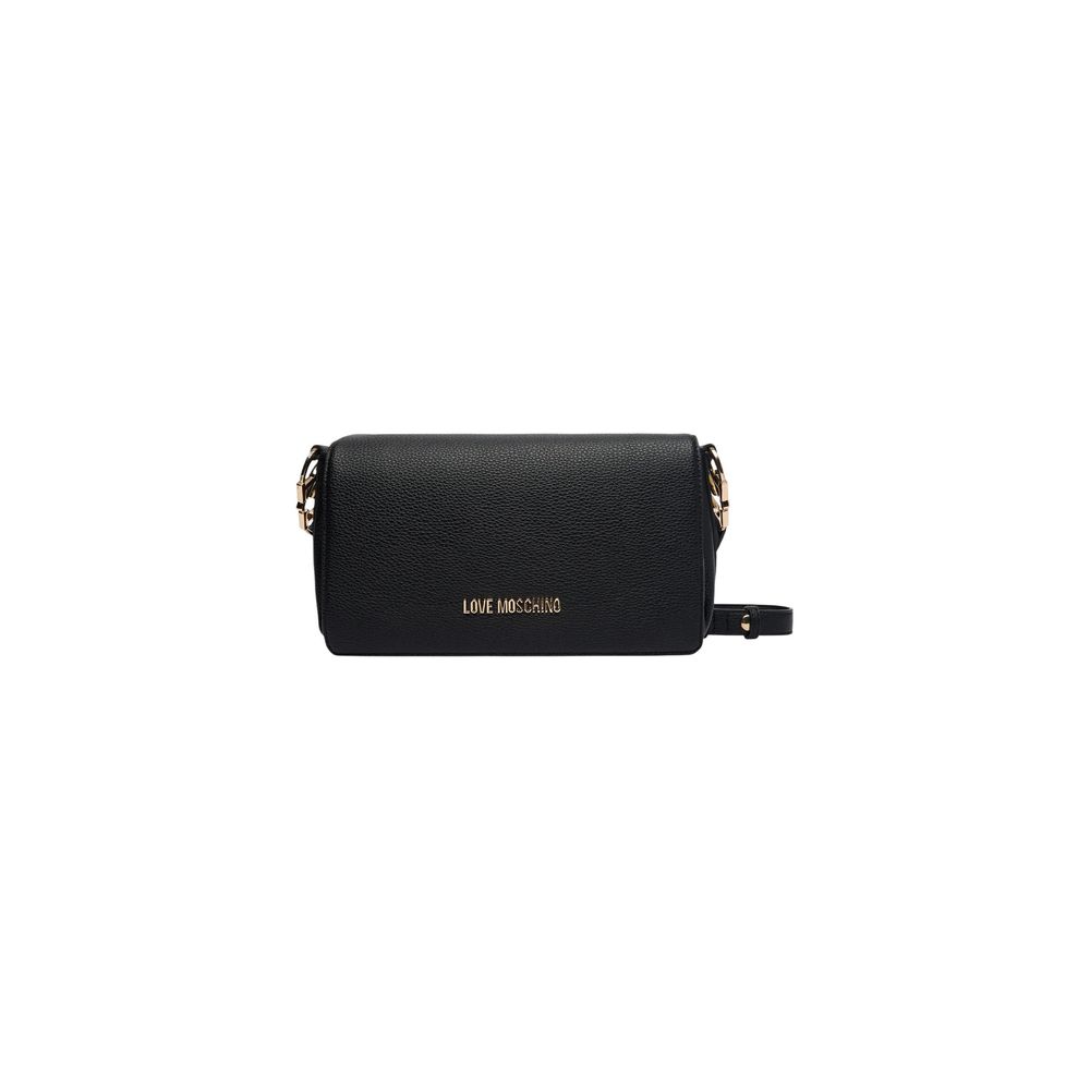 Love Moschino Black Polyethylene Handbag | Regal Royce