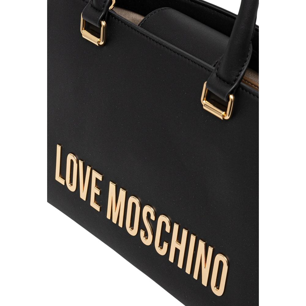 Love Moschino Bicolor Polyethylene Handbag | Regal Royce