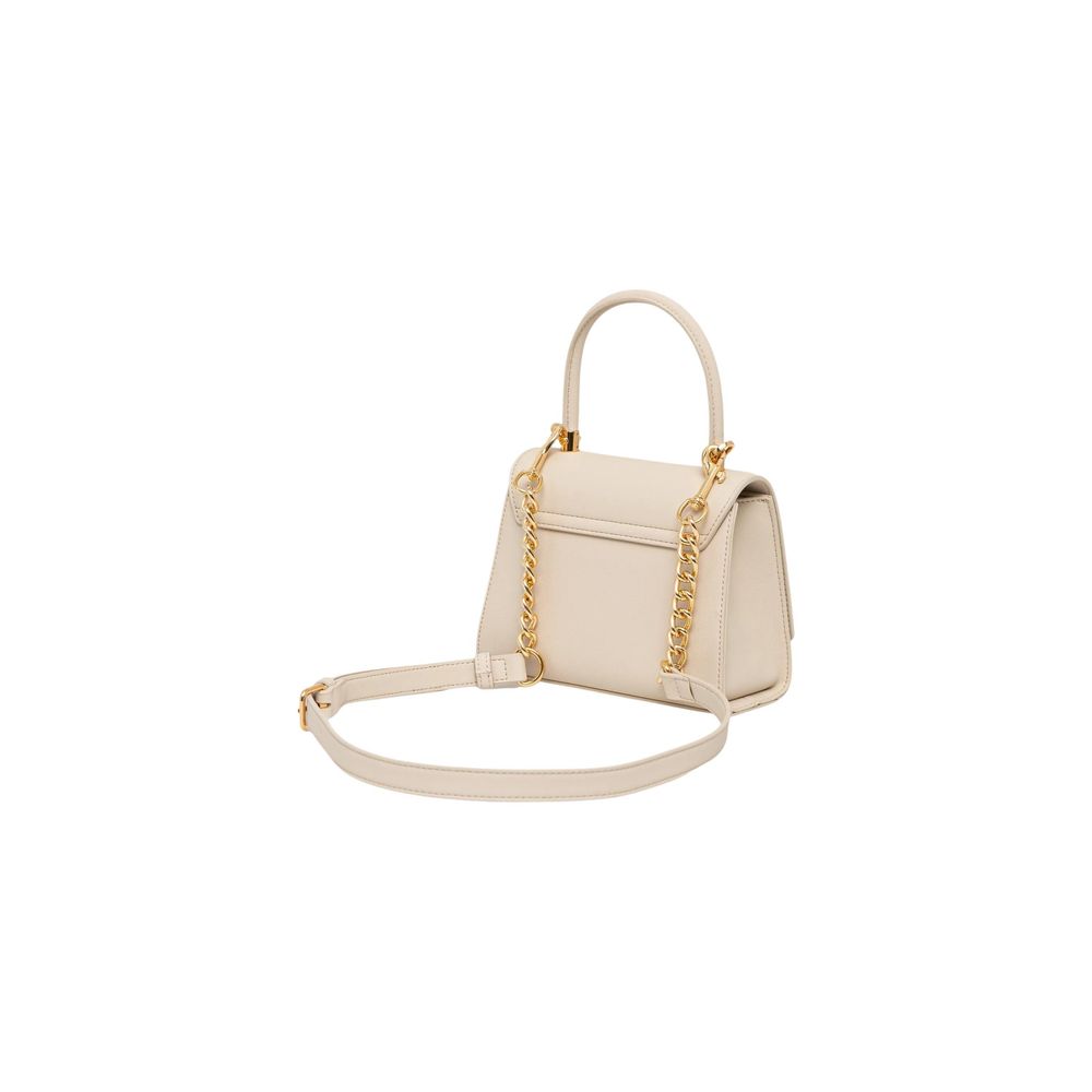 Love Moschino Beige Polyethylene Handbag | Regal Royce
