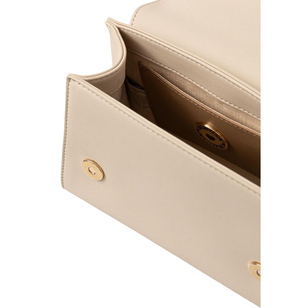 Love Moschino Beige Polyethylene Handbag | Regal Royce
