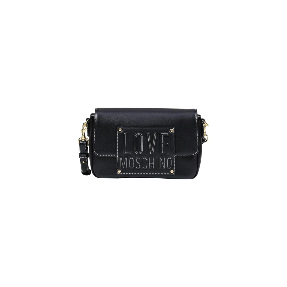 Love Moschino Black Polyethylene Handbag | Regal Royce