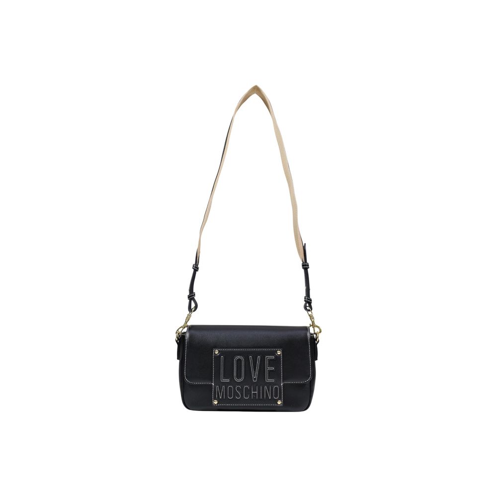 Love Moschino Black Polyethylene Handbag | Regal Royce