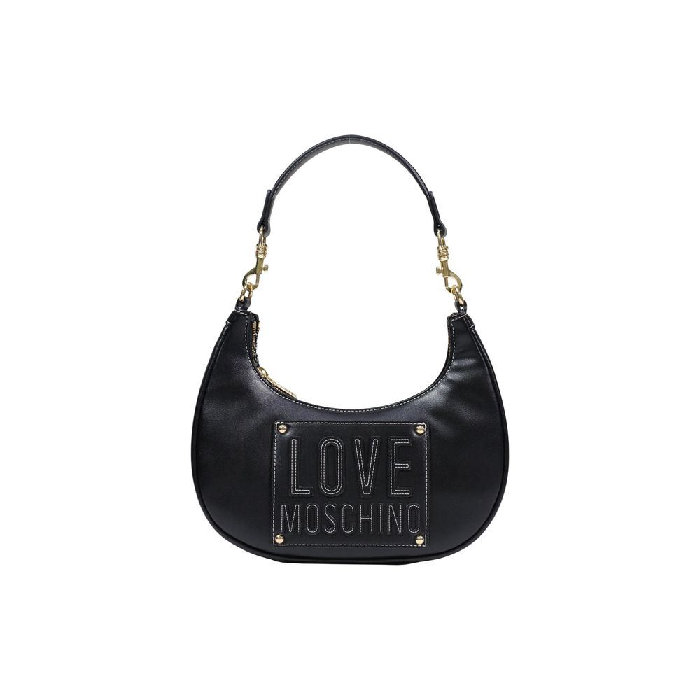 Love Moschino Black Polyethylene Handbag | Regal Royce