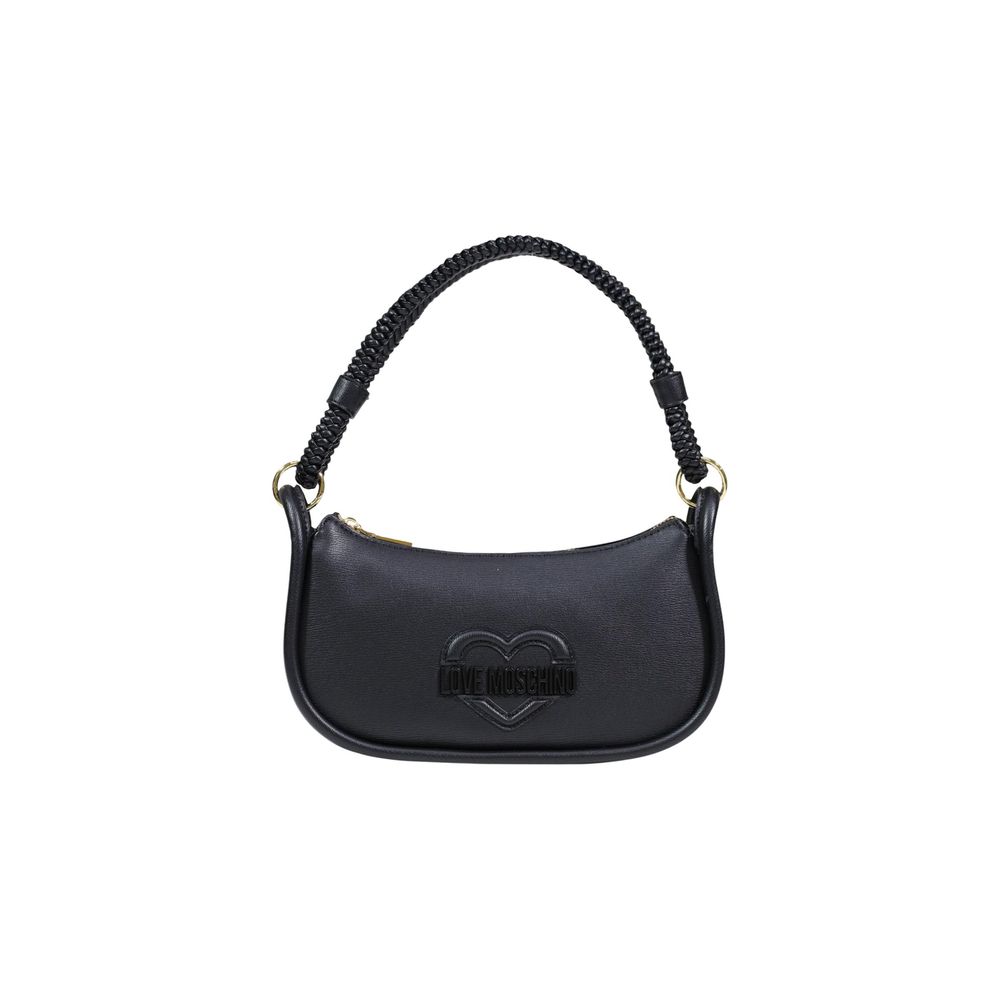 Love Moschino Black Polyethylene Handbag | Regal Royce