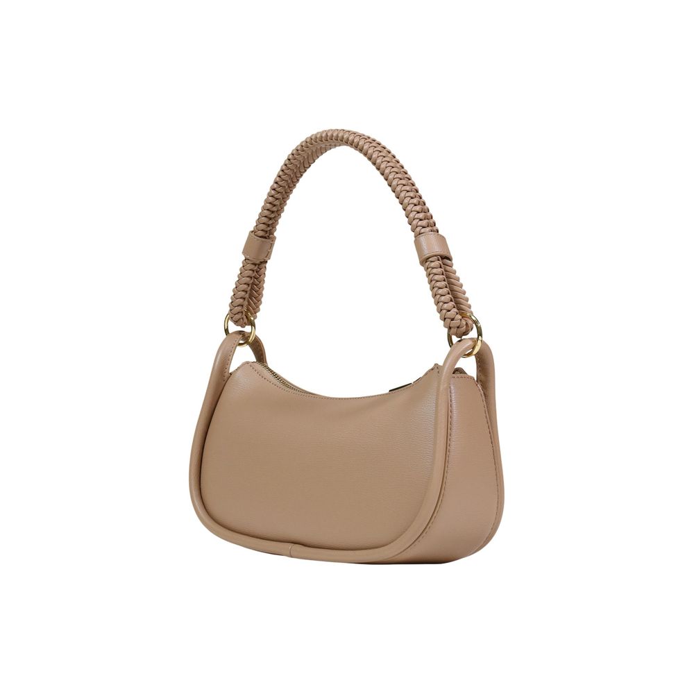 Love Moschino Beige Polyethylene Handbag | Regal Royce