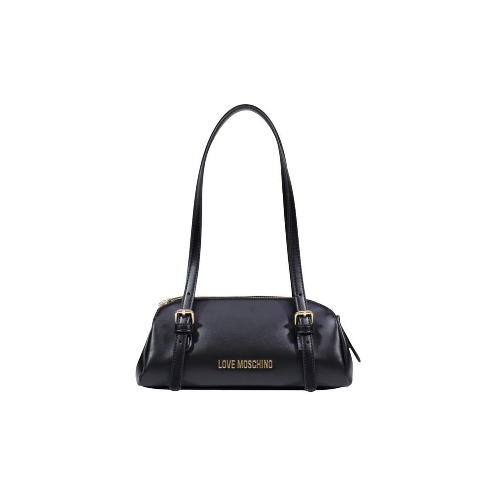 Love Moschino Black Polyethylene Handbag | Regal Royce