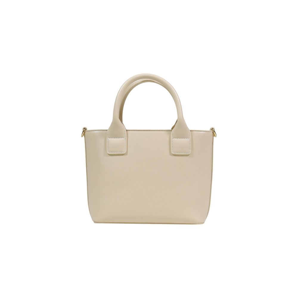 Love Moschino Cream Polyethylene Handbag | Regal Royce