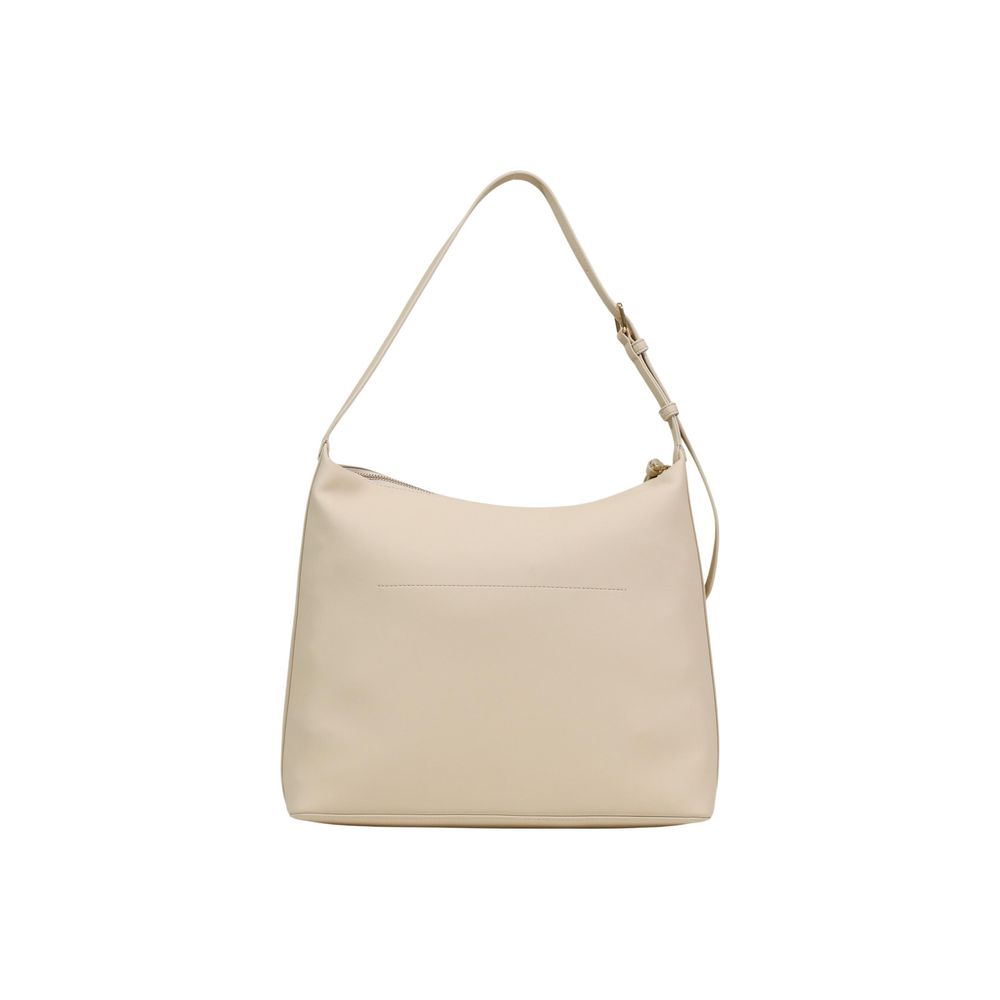 Love Moschino Beige Polyethylene Handbag | Regal Royce
