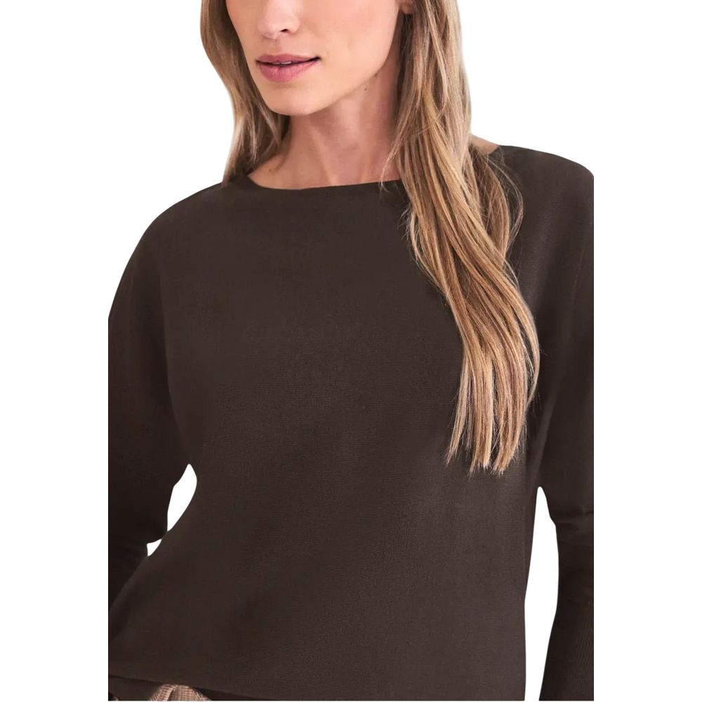 Street One Brown Viscose Sweatshirt | Regal Royce