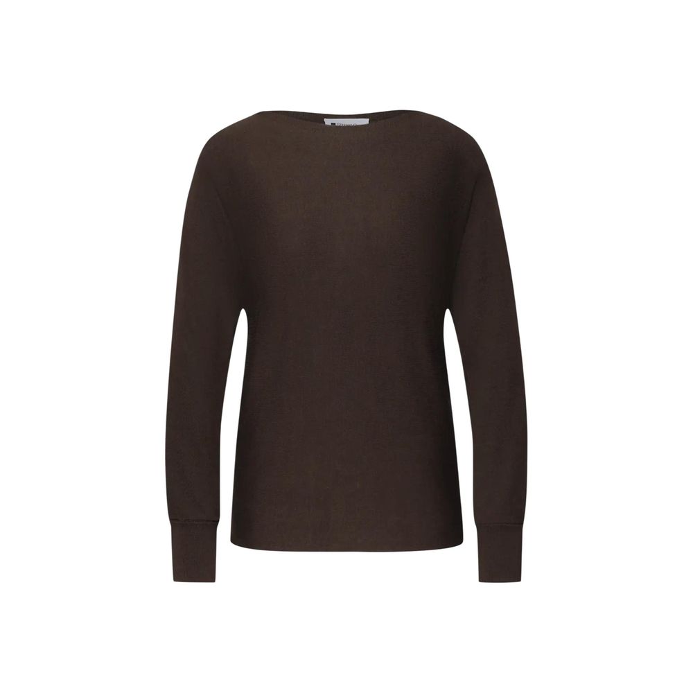 Street One Brown Viscose Sweatshirt | Regal Royce