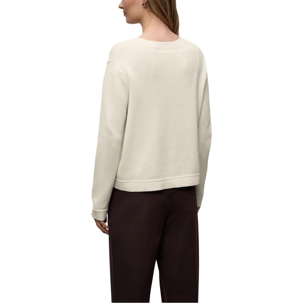 Street One Beige Cotton Sweatshirt | Regal Royce