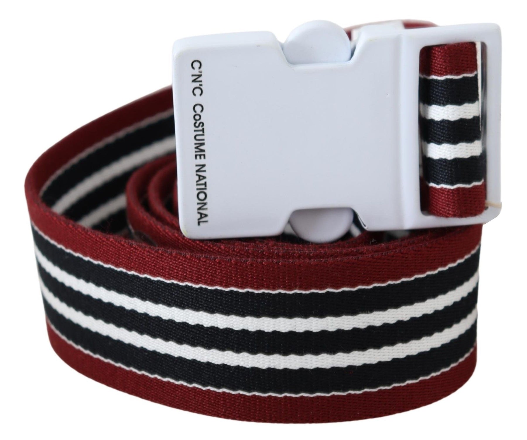 Costume National Black Cotton And Canvas Regular Belt | Regal Royce