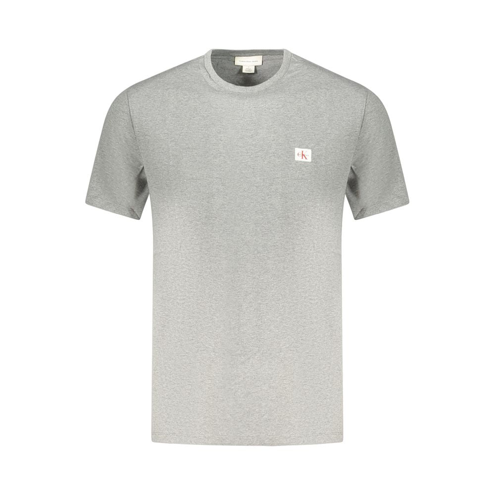 Calvin Klein Grigio Cotton Men T-Shirt | Regal Royce